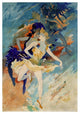 "Les Arts / La Danse" Digital Paper Print by Jules Cheret, 29"x42"
