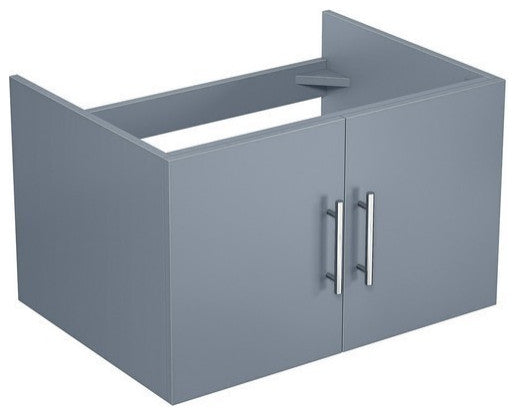 Geneva Transitional Dark Grey 30" Vanity Cabinet Only