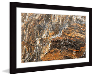 "Rust Rock" Framed Art Print