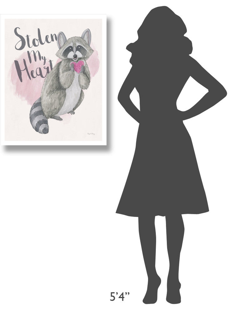 "My Furry Valentine I" Digital Paper Print by Elyse DeNeige, 24"x30"