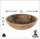 Tree of Life Carved Wood Bowl