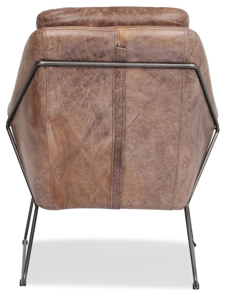 Lionel Leather Lounge Chair