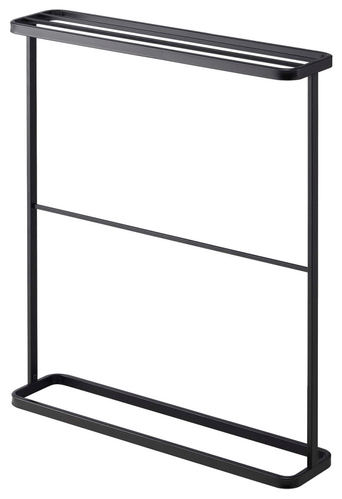 Tower Bath Towel Hanger, Black
