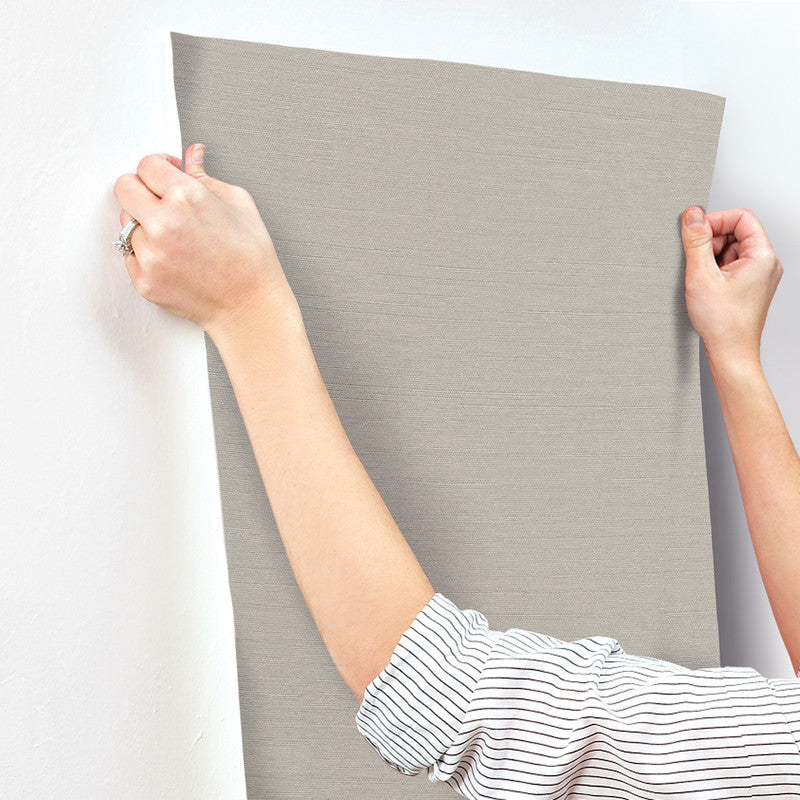 Milano Silk Wallpaper, Ivory