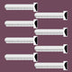 Ornate Cornice White Urethane Design 8 Pieces Totaling 752" Length