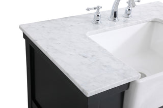Home Living 22" Farmhouse Black-Light Bathroom Vanity