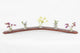 5-Votive Stave Candle Holder, Natural