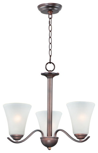 Maxim 12073FT Vital 3 Light 20"W Chandelier - Oil Rubbed Bronze