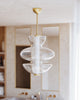 Palermo Large 1-Light Pendant Aged Brass