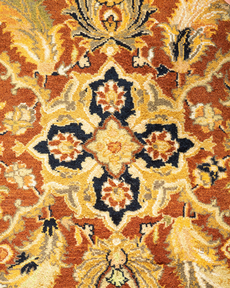 Mogul, One-of-a-Kind Hand-Knotted Area Rug Orange, 6'1"x8'10"
