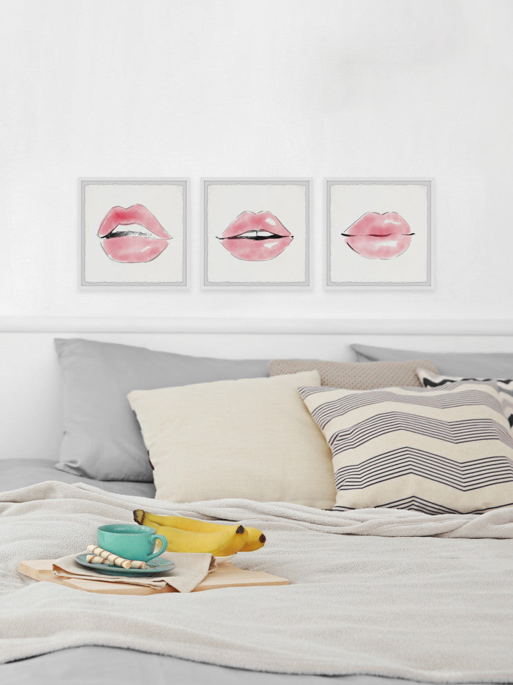 What's New Triptych, Set of 3, 18x18 Panels