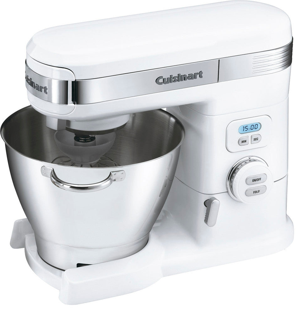 Cuisinart White Stand Mixer, 5.5 Quart