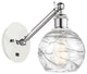 Innovations 317-1W-WPC-G1213-6-LED 1-Light Sconce, White and Polished Chrome