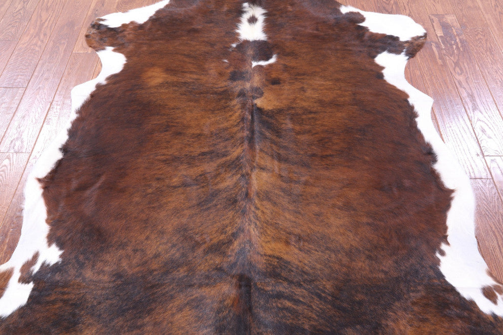Brindle Natural Cowhide Rug 7' 2" X 6' 1" C2276