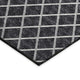 Indoor/Outdoor York YO1 Black Machine Washable 2'3" x 12' Rug