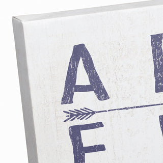 Adventure Arrows 12x12 Canvas Wall Art