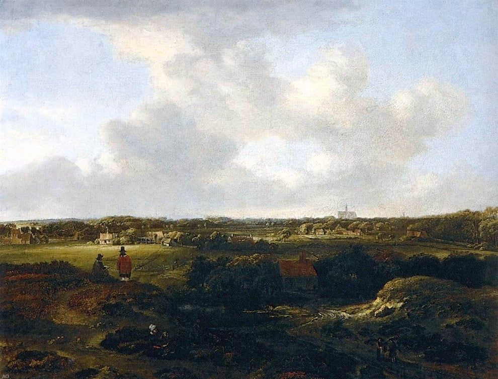 The Elder Jan Vermeer Van Haarlem View of Haarlem Wall Decal