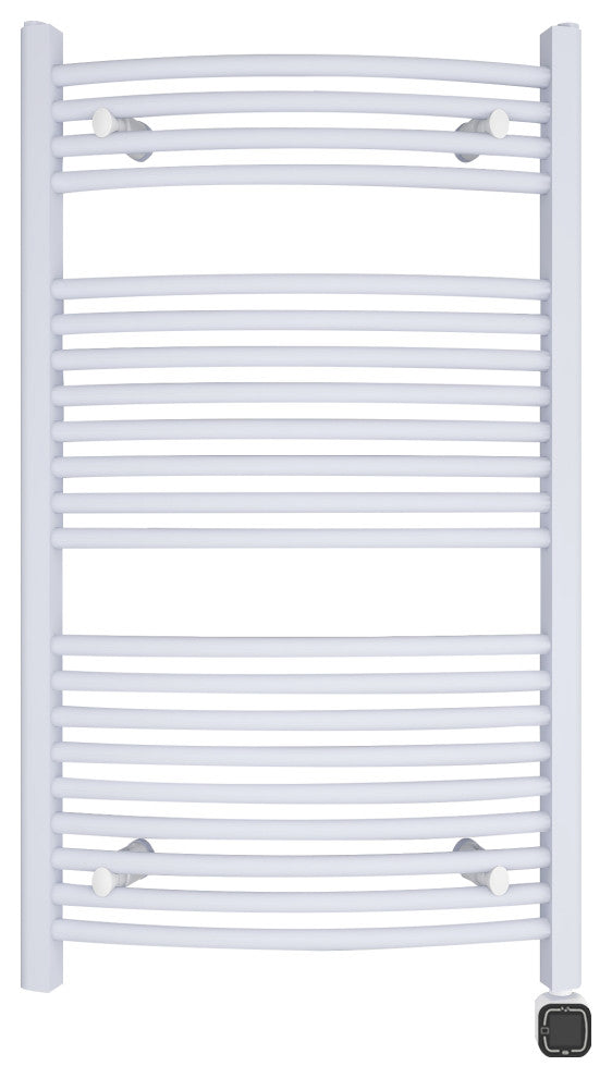 HEATGENE Smart Towel Warmer With Timer and Temperature Control, White