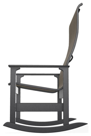Leeward Sling Outdoor Supreme Rocker, Kora/Black