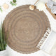 Stone Round Crochet Bath Mat