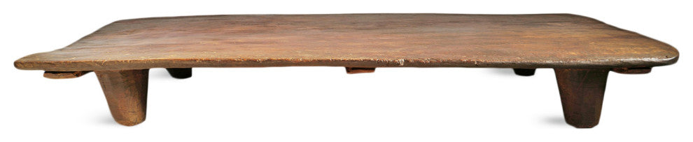 Consigned Antique Naga Tribe Low Coffee Table 1