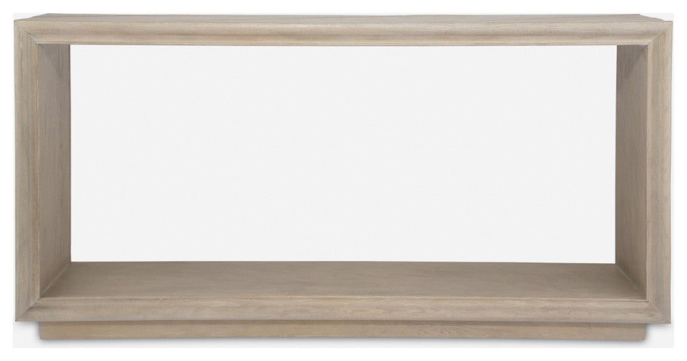 Uttermost 24757 Prism 60"W Oak Veneer Console Table - Light Oak