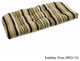42"x19" U-Shaped Tufted Settee/Bench Cushion, Eastbay Onyx