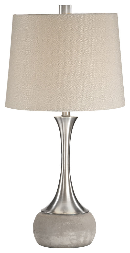 Uttermost Niah Brushed Nickel Lamp