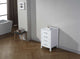 Dior 18" Side Cabinet, White