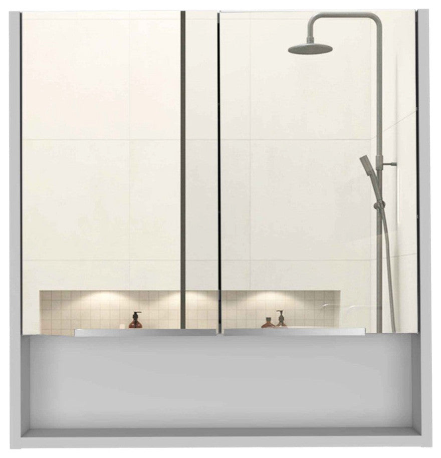 Medicine Cabinet With Mirror Lexington, Bathroom, White