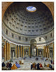 "Interior of the Pantheon, Rome, c. 1734" Paper Art, 14"x18"