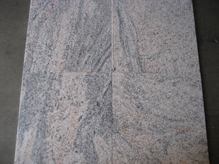 Indian Juparana Light Granite Tiles, Polished Finish, 12"x12", Set of 40