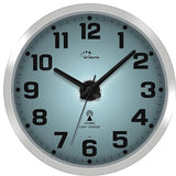 Atomic Wall Clock with Night Light - Silent Lighted up Wall Clock
