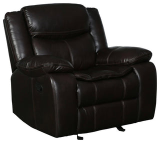HomeRoots 42" Brown Reclining Chair