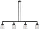 Innovations Lighting 214-Ob-G52-Led 4 Light Dimmable Led Island Light