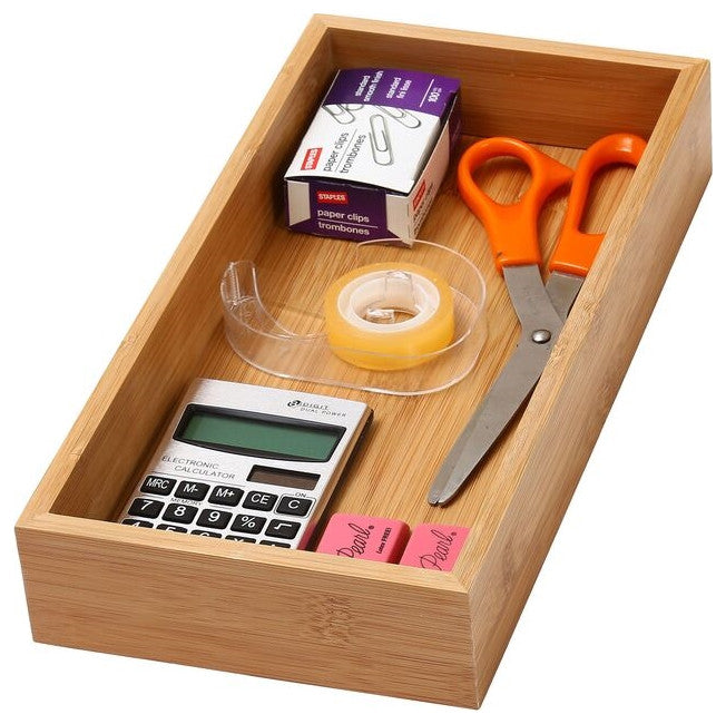 YBM Home Kitchen Drawer Organizer Storage Box, 6"x12"x2"