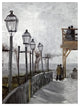 "Terrace and Observation Deck at the Moulin" Print by Vincent Van Gogh, 32"x42"