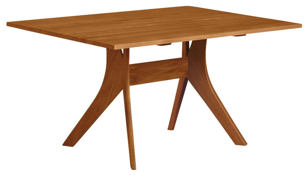 Copeland Audrey Fixed Top Table, Smoke Cherry, 40x60