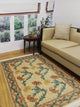 Pak-Persian Carnation Beige Rug, 4'1x6'1