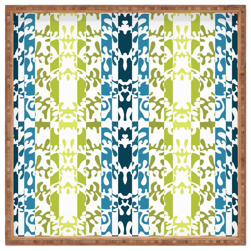 Deny Designs Karen Harris Jackson Street Cool Square Tray