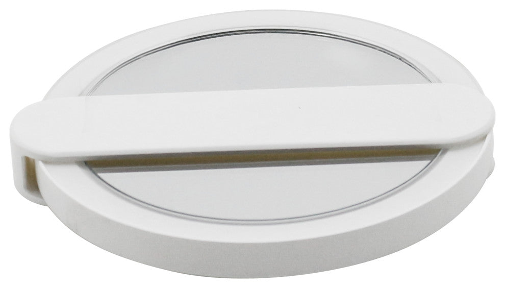 Swivel LED Makeup Mirror, White