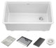 Delta 75B933-30S Everest 30"? Workstation Kitchen Sink Undermount - White