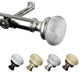 Creola 13/16" Curtain Rod, Satin Nickel, 66-120"