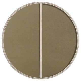 Elegant Decor Eternity 28" Round Metal Frame Mirror in Silver