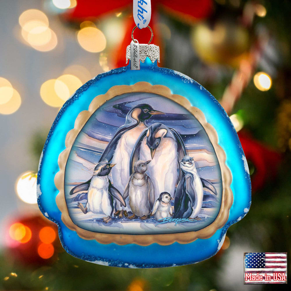 Sno Buddy Like You Glass Ornament