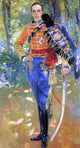 Joaquin Sorolla Y Bastida Alphonso XIII in Hussars Uniform Gallery Wrap Canvas