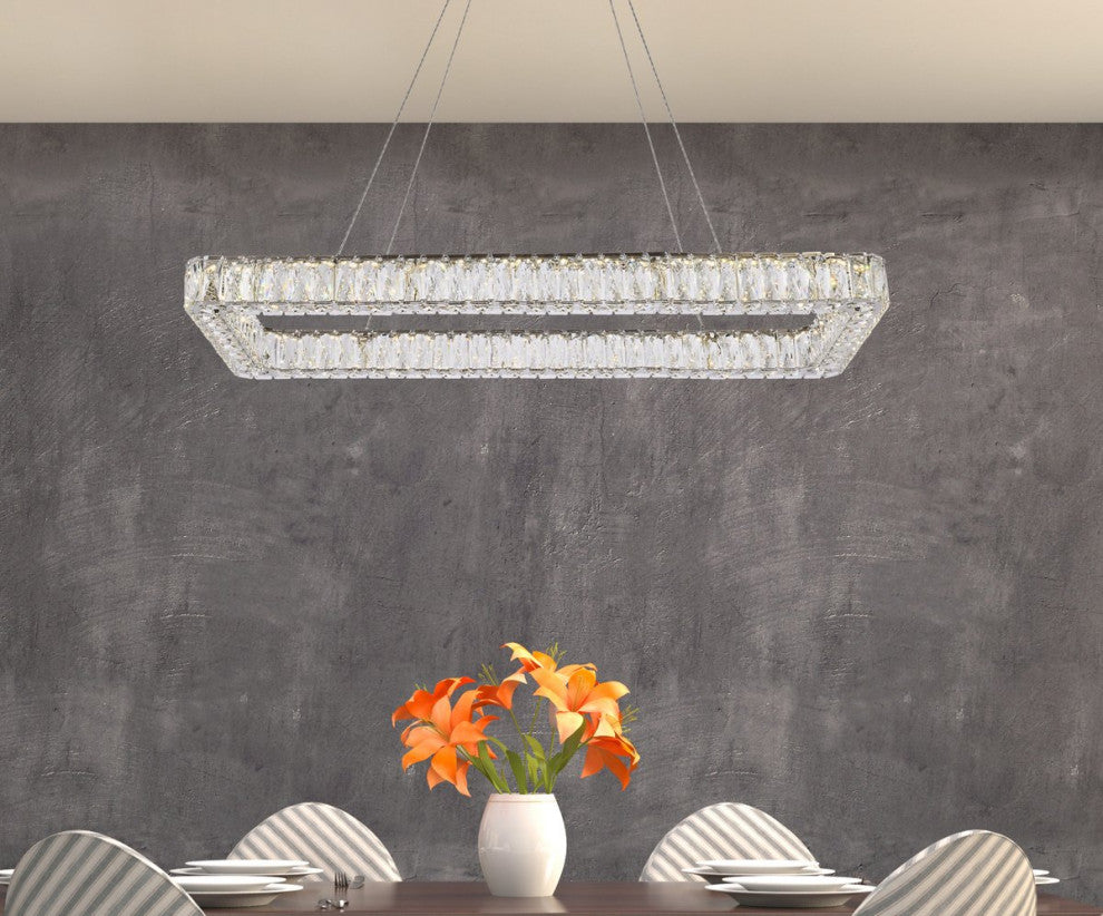 Modern Chrome 1-Light Pendant