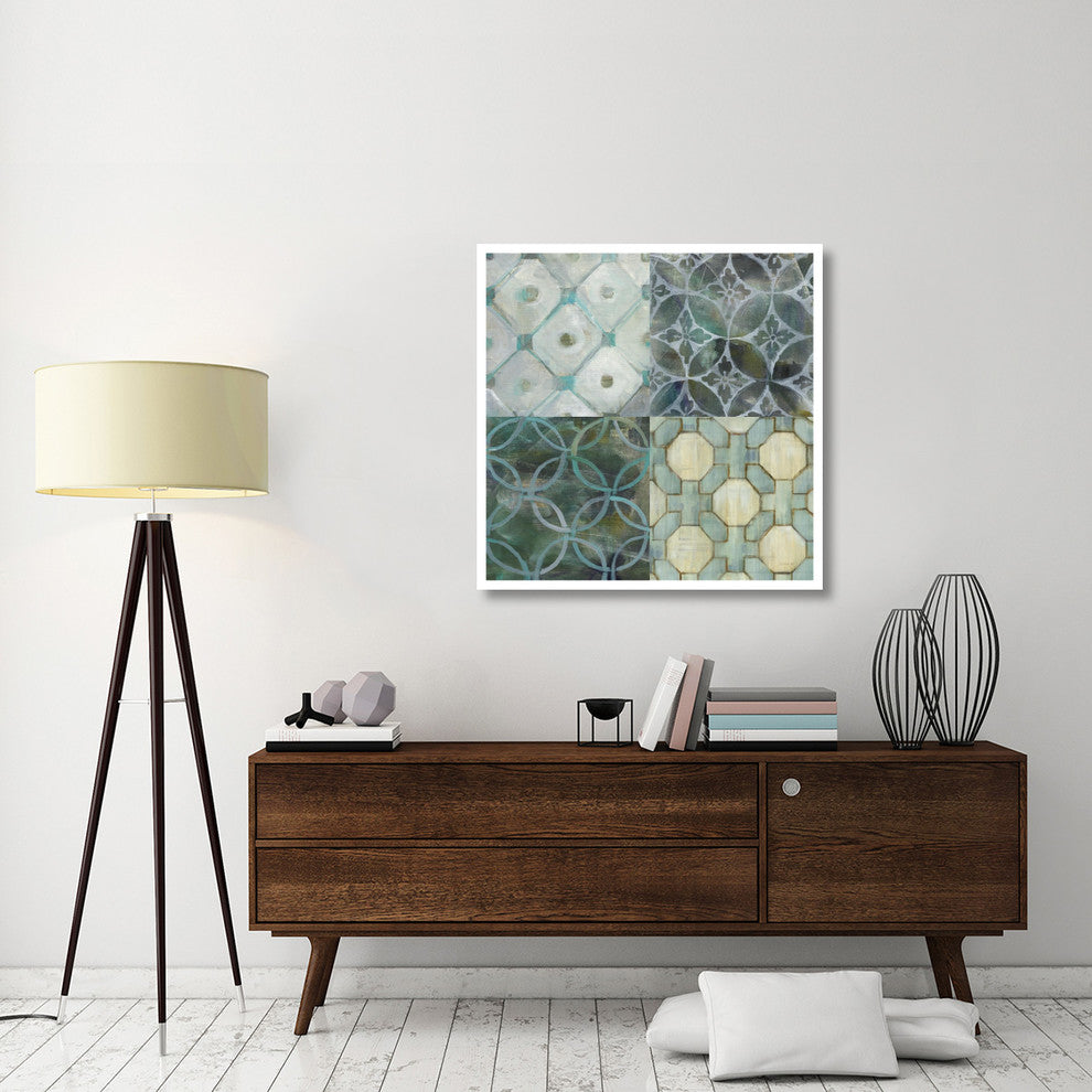"Tile Element 4 Up" Digital Paper Print by Danhui Nai, 38"x38"