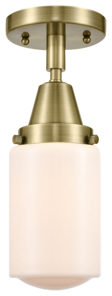 Innovations Lighting 447-1C-AB-G311 Dover 1 Light 4.5" Flush Mount