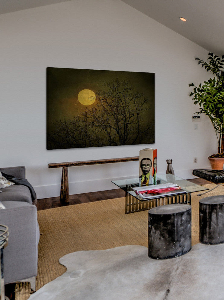 "Starry Night" Painting Print on Wrapped Canvas